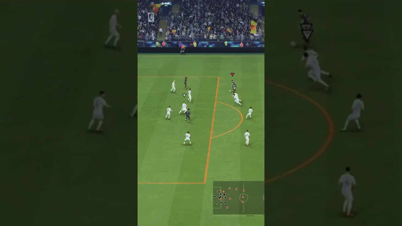 Salah vs 3 defenders but still scores 😅 