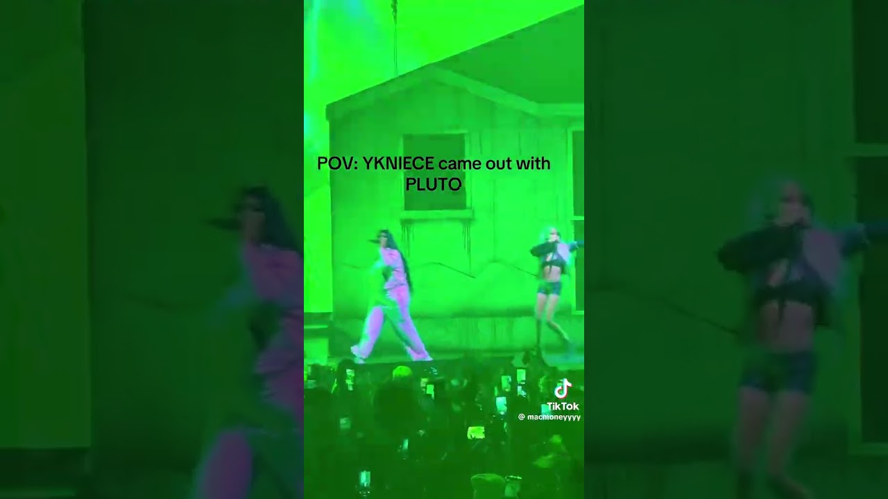 YK Niece SHOCKS Everyone Popping Out with Pluto at YoungBoy’s Concert 😱🔥🎤