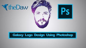 Galaxy Logo Design From Face | PhotoShop Tutorial | theDaw