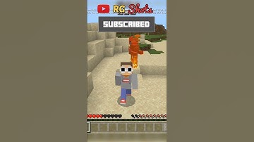 Minecraft, But If You Subscribe Something Random Scary Happen... #shots #minecraftinhindi