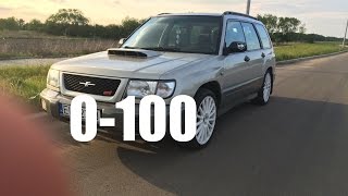 Subaru Forester Turbo S 2.0T 281hp 0-100 acceleration