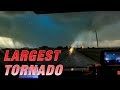 Worlds largest tornado  el reno tornado 2013  storm spotting operations