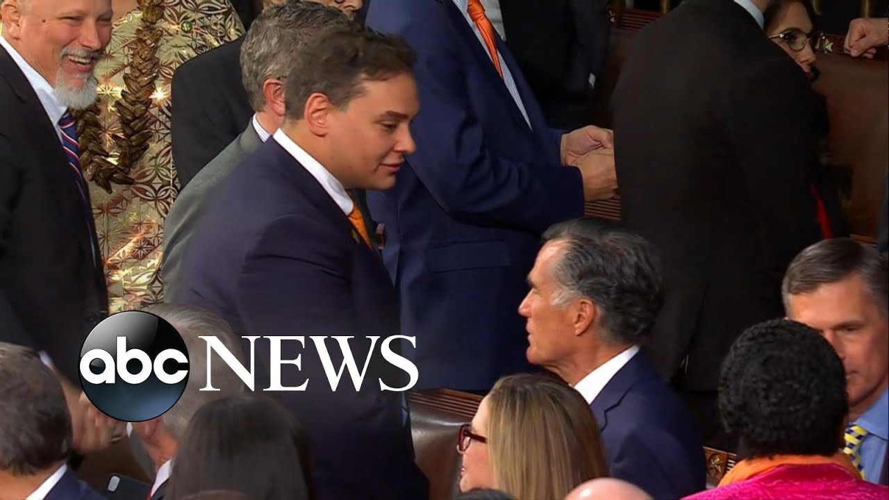 ⁣Romney chastises Santos at State of the Union | WNT