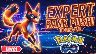 LIVE Expert Rank Push – Pokémon GO PvP Battles 🎯💥