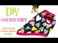 DIY How To Sew An EASY Dog Shirt Without Professional Sewing Skills UPDATED FREE PATTERN 2023 DIY How To Sew An EASY Dog Shirt Without Professional Sewing Skills UPDATED FREE PATTERN 2023