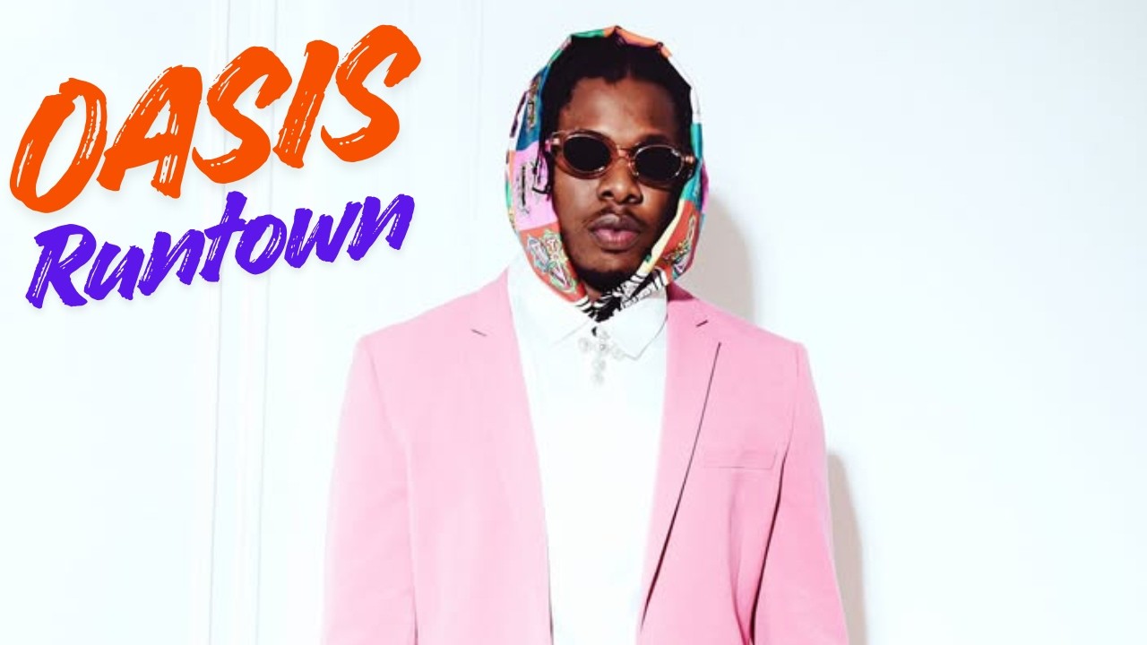 Runtown - Oasis (Lyrics Video)