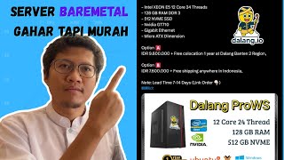 Server BareMetal Gahar tapi Katanya Murah? Benchmark Dalang ProWS