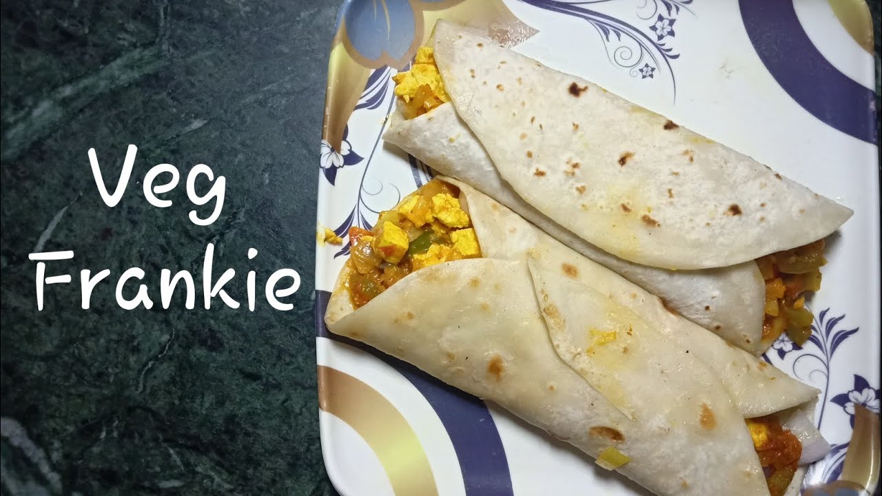 Veg Frankie Veg Frankie recipe street style Priya's Kitchen YouTube