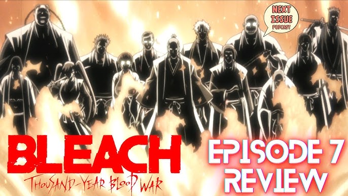 Bleach: Thousand-Year Blood War – ep 6 e 7 – E no apagar das chamas, as  gotas de chuva caem dos céus