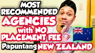 MOST RECOMMENDED AGENCIES WITH NO PLACEMENT FEE PAPUNTANG NEW ZEALAND