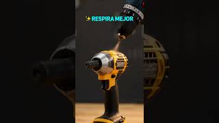 ¡Haz que tu TALADRO dure más! 🛠️ El truco del aire comprimido #limpiezasvalde #tips #diy