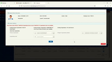 e office  5 Direct transfer out employee from one dept to other dept