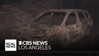 Homes and beloved businesses destroyed by Palisades Fire, which continues to burn