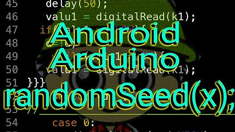 Arduino#2 Random with Randomseed
