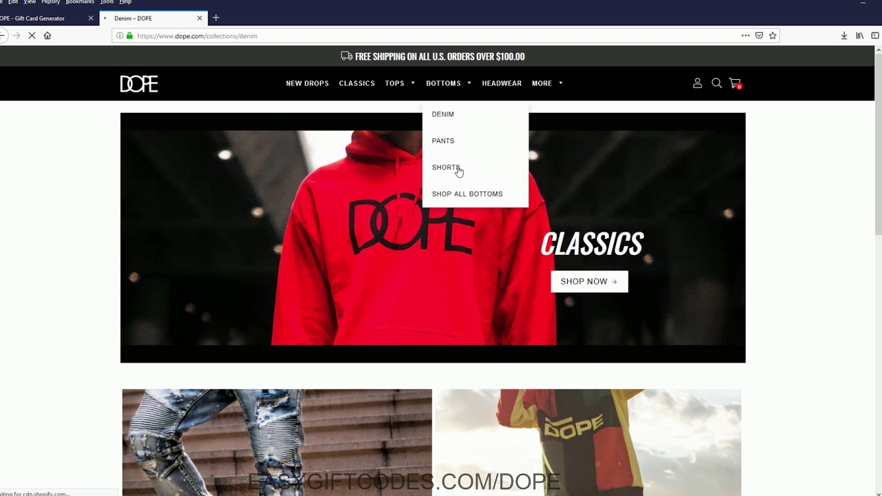 DOPE clothing Working discount codes Best Discount code YouTube