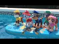 Patrulla canina en la piscina / Videos de juguetes paw patrol para niños en español