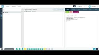 Temperature Converter | CodeHS (only 1 line of code)#shorts