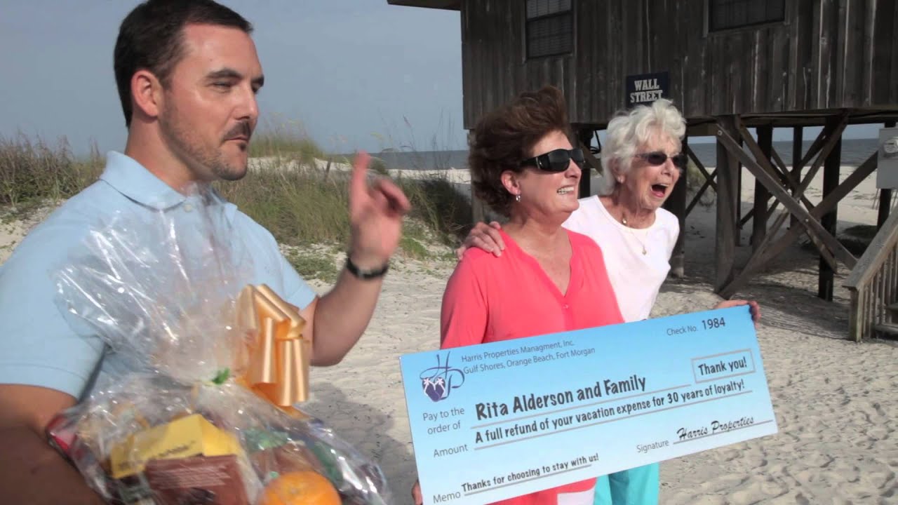 Harris Properties Presents the Rita Alderson Discount to Long-Time Vacation Guest