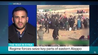 The War In Syria: Up to 20.000 people flee eastern Aleppo in 72 hours