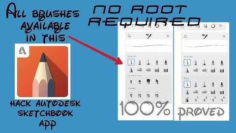 Full unlock or pro version of autodesk sketchbook photo editing app||shubham creation