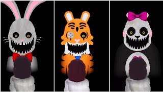 Mr Hopps Manor Escape All Jumpscares | Mr Hopps Manor