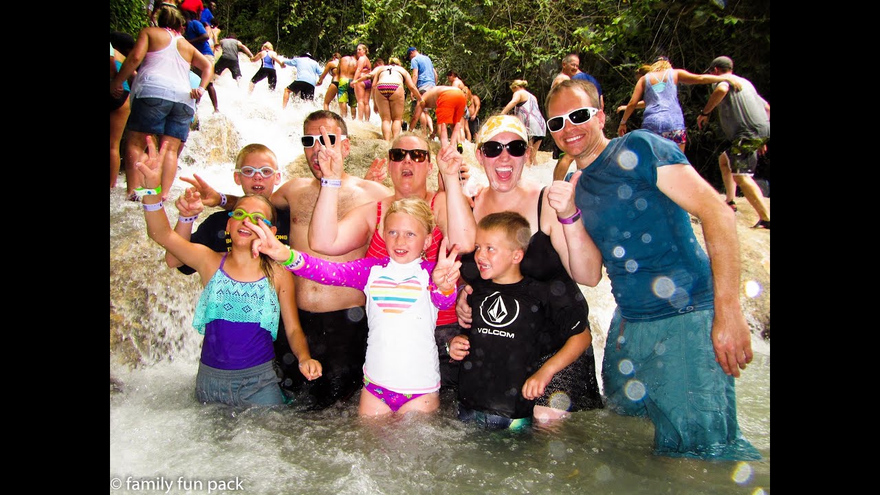 Dunn's River Falls Jamaica - We Climbed a 960 Foot WATERFALL!