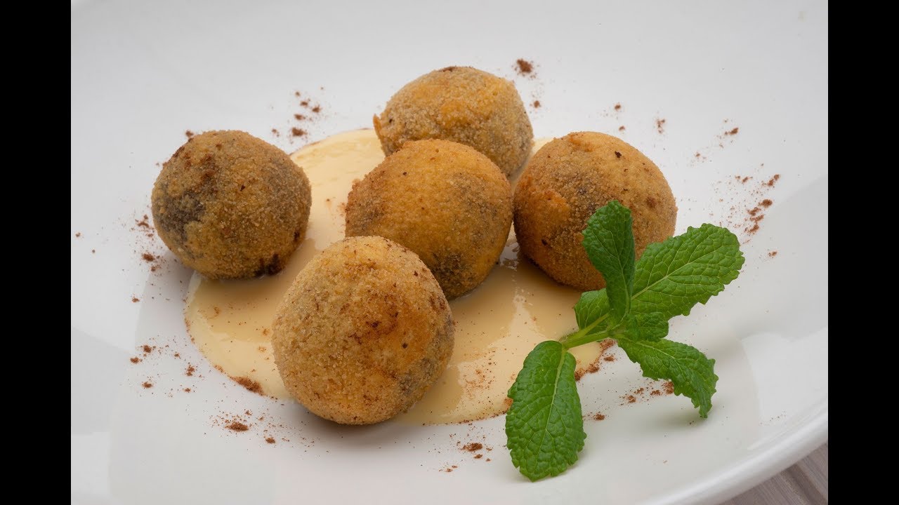 Trufas de chocolate rebozadas Eva Arguiñano