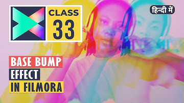 Creating the Bass Bump Effect in Filmora X - 1 | Class 33 | Hindi/Urdu Tutorial | Bass Shake/Pump
