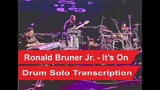 George Duke Trio -  "It's On" | Drum Solo Transcription | Live at Java Jazz Festival (PDF)