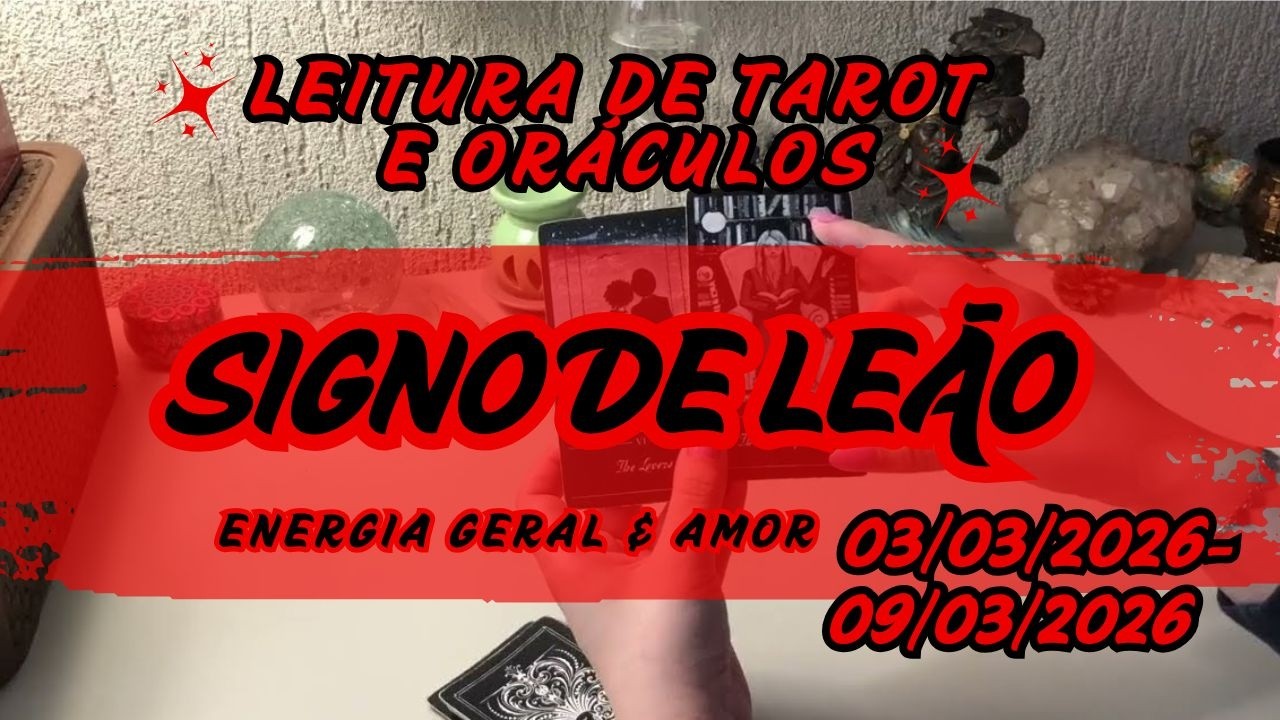 🌕LEÃO🌑Semana para escutar o coração! Desconecte-se do externo e você terá uma visão real da situação