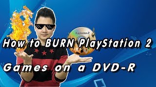 【Tutorial】How to BURN PlayStation 2 Games on a DVD-R Disc