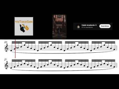 ECHO SAX END PARTITURA SAX ALTO!