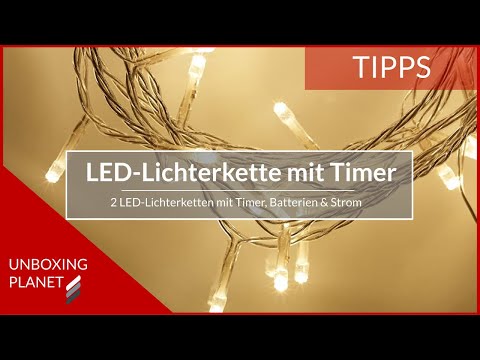 Video: Wie lange halten batteriebetriebene LED-Weihnachtslichter?