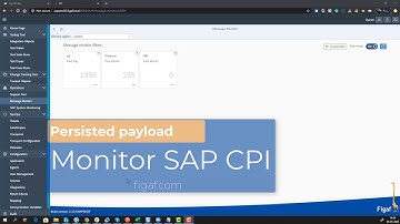 Monitor SAP CPI with Persisted Messages