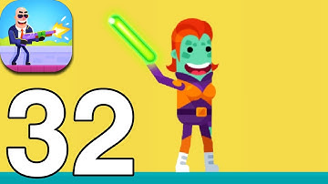 Hitmaster - Toxic Mode Gameplay Walkthrough Levels 51-60 Part 32 (iOS,android)