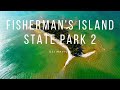 Fishermans island state park 2  lake michigan  charlevoix mi  dji mavic 3  4k 60 fps