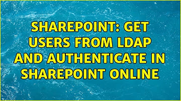 Sharepoint: Get users from LDAP and authenticate in SharePoint Online