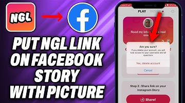 How To Put Ngl Link On Facebook Story With Picture