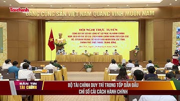Bộ tài chính duy trì trong Tốp dẫn đầu chỉ số cải cách hành chính