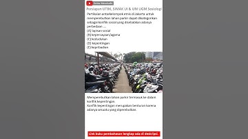 Persiapan UTBK, SIMAK UI & UM UGM Sosiologi - Konflik Kepentingan