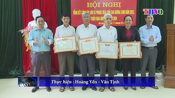 Hội NCT huyện Tổng kết công tác Hội năm 2023; Triển khai phương hướng, nhiệm vụ năm 2024.