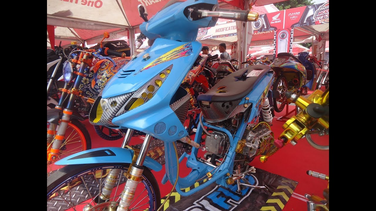 Honda Beat Modif Drag Style Contest Thailook Terbaru YouTube