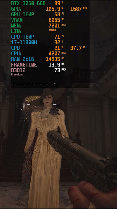 Resident Evil Village -  RTX 3060 Laptop