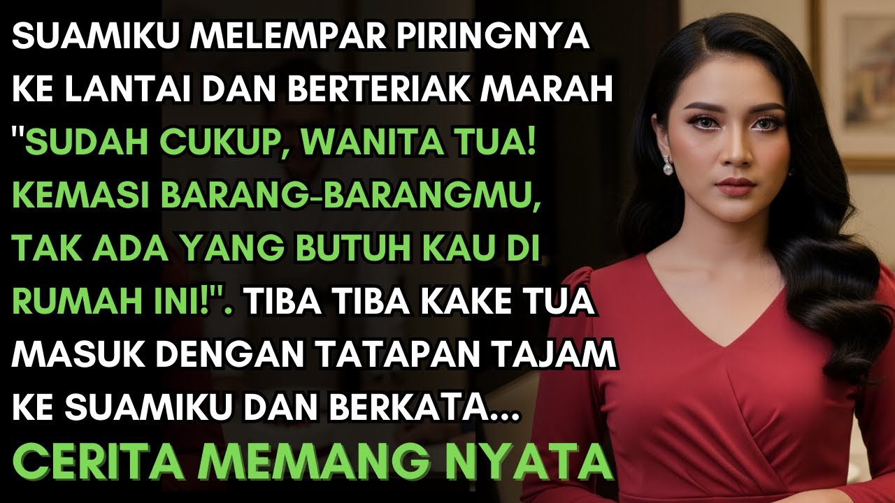 SUAMI LEMPAR PIRING MARAH & MENGUSIRKU BILANG TAK BUTUH AKU - TIBA TIBA KAKEK TUA DATANG BERKATA...