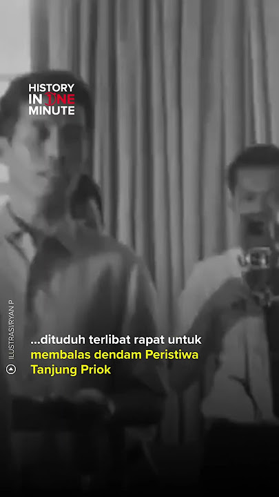 Pembersihan Setelah Peristiwa di Tanjung Priok | HISTORIA.ID