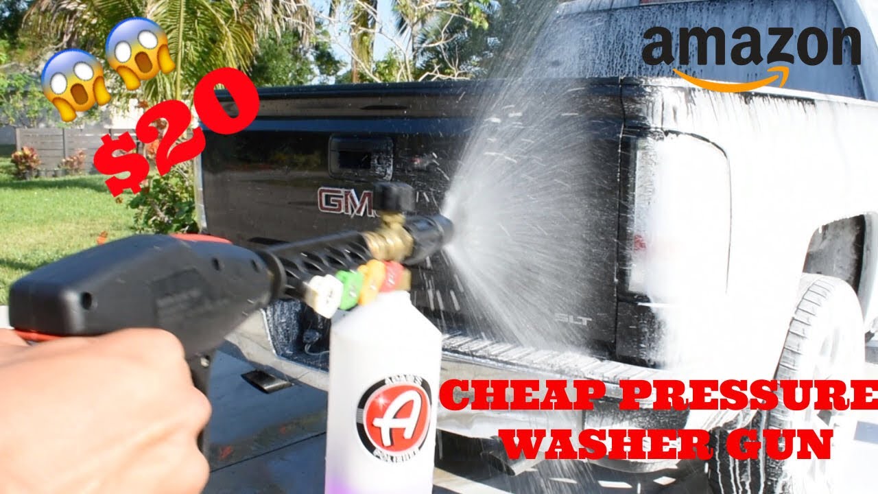 Best Cheap Pressure Washer Gun Amazon Foam Canon Adams Polishes