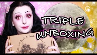 Witches Moon Box TRIPLE Unboxing! | Toxic Tears