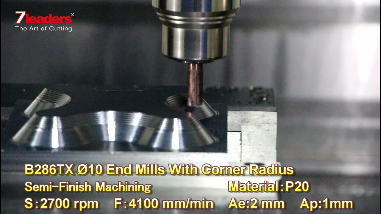 B286TX Ø10 End Mills With Corner Radius_ENG YouTube