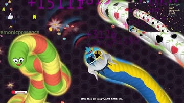 TRỰC TIẾP BẮT CON RẮN  KHỦNG LỒ p4  WORMATE.IO