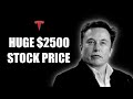 TESLA STOCK GOING TO $2500 IN 3 YEARS - Here's How (Massive Boost)